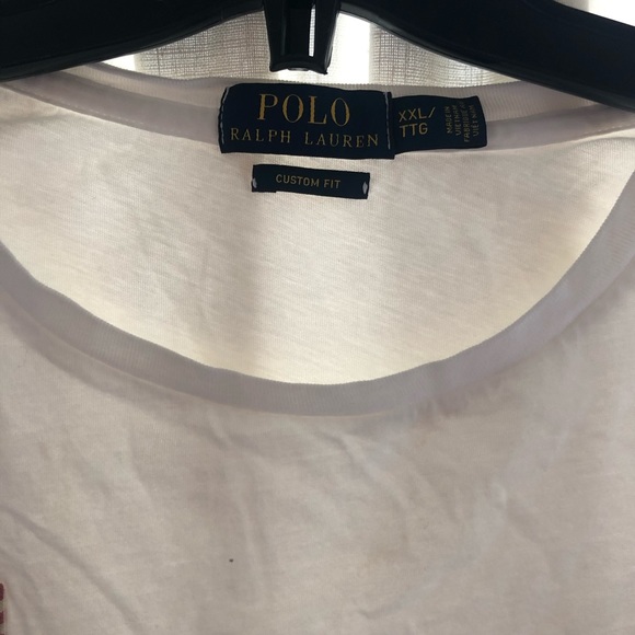 Vintage oversized Ralph Lauren polo t-shirt - Picture 3 of 3